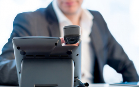 Businessman making a phone call Businessman making a phone call